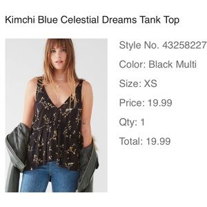 Kimchi Blue Celestial Dreams Tank Top
